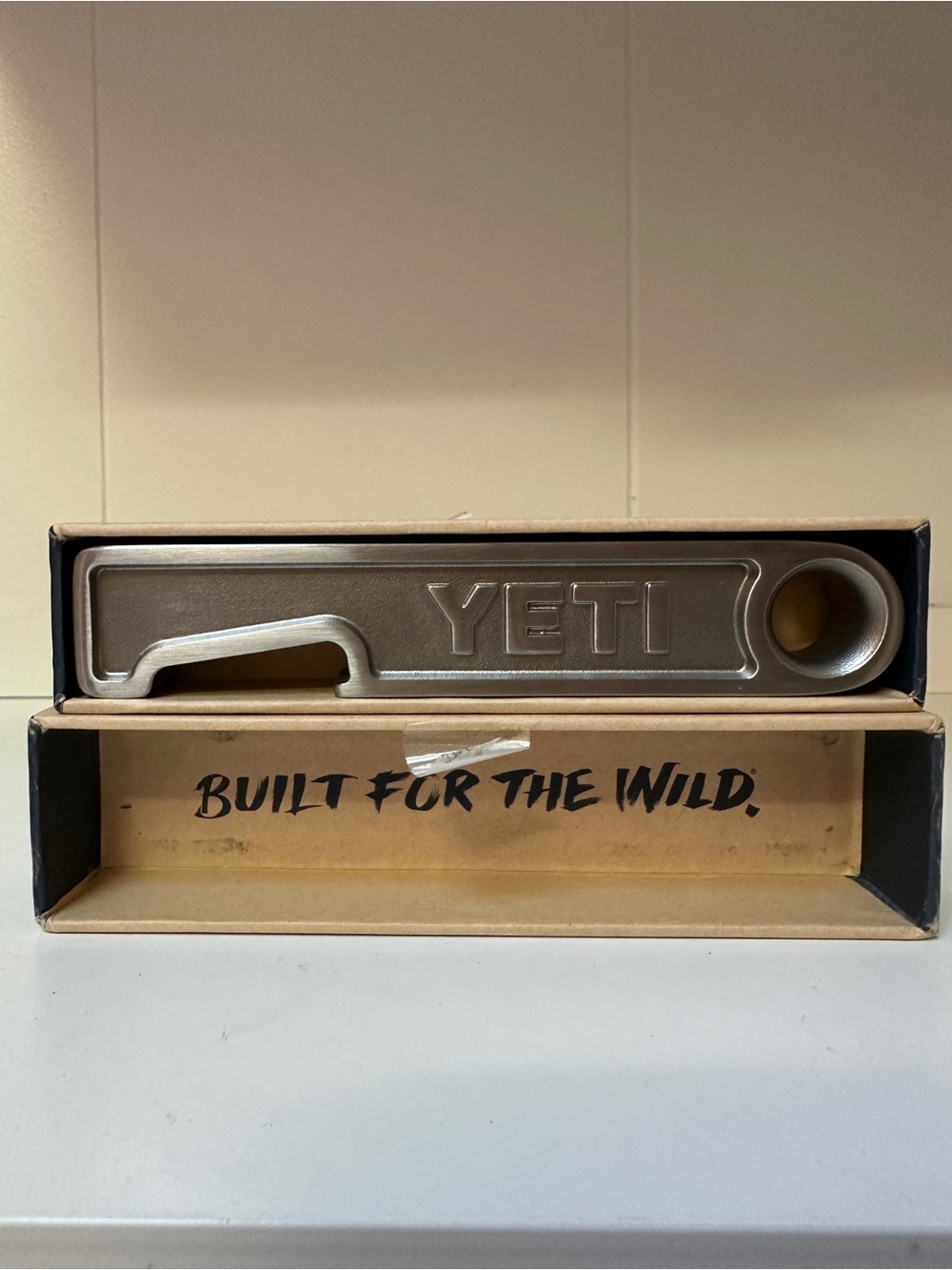 Yeti Brick Bottle Opener NIB